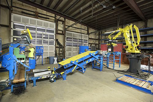 IAPO Full Line Bagging System with Palletizer