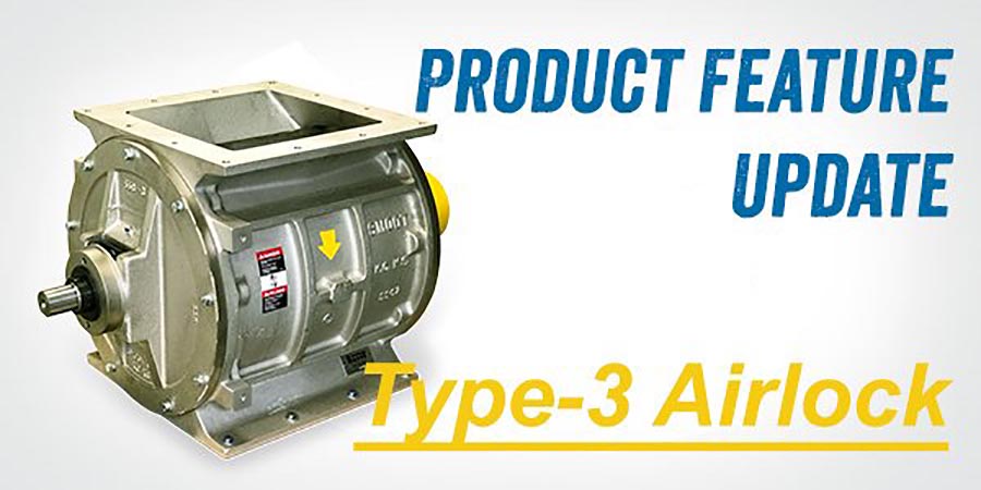 MAGNUM SYSTEMS RELEASE NEW FEATURE ON TYPE-3 ROTARY AIRLOCK VALVE