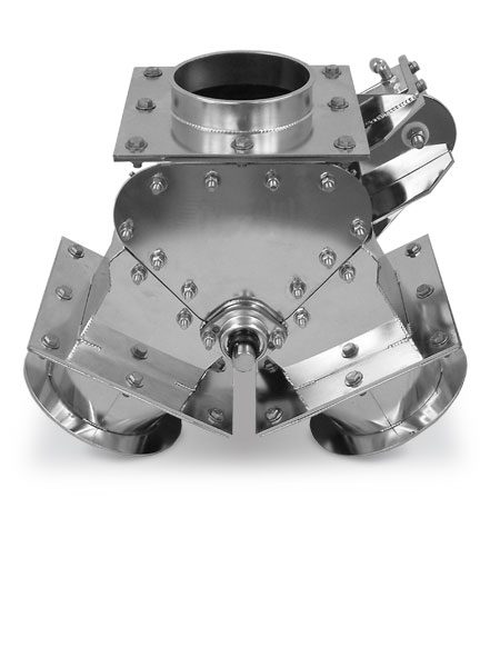 GRAVITY FLOW DIVERTER VALVE