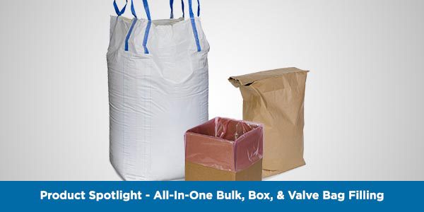 BULK, BOX, & VALVE BAG FILLING IN SINGLE PACKAGING STATION