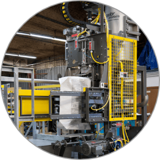bagging and packaging machine